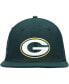Фото #2 товара Men's Green Green Bay Packers Logo Ii Snapback Hat