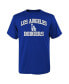 Big Boys Royal Los Angeles Dodgers Heart & Soul T-shirt