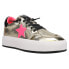 Фото #2 товара Vintage Havana Balance Metallic Platform Womens Gold Sneakers Casual Shoes BALA