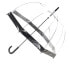 Women´s transparent stick umbrella EDBCBL