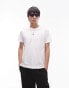 Topman 5 pack essential regular t-shirt in black, white, light grey, rust and mink