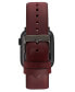 Ремешок Vince Camuto Burgundy Leather Band