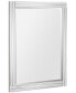 Фото #2 товара Moderno Stepped Beveled Rectangle Wall Mirror, 40" x 30" x 1.18"