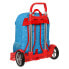Школьный рюкзак с колесиками SuperThings Rescue force 32 x 42 x 14 cm Синий