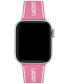 ფოტო #1 პროდუქტის Unisex Pink Silicone Apple Strap