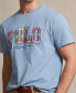 Фото #3 товара Men's Classic-Fit Plaid-Logo Jersey T-Shirt