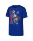 ფოტო #2 პროდუქტის Big Boys and Girls Tasmanian Devil Royal Team USA Looney Tunes Soccer T-Shirt