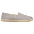 TOMS Alpargata Rope Womens Grey 10016260T