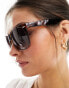 Фото #2 товара New Look cat eye sunglasses in dark brown