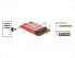 Фото #3 товара Kontroler Delock Mini PCIe - M.2 E-key (63909)