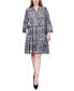 ფოტო #15 პროდუქტის Petite 3/4 Sleeve Tiered Dress