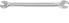 Toolcraft 820846 Doppel-Maulschlüssel 18 - 19 mm - Chromium-vanadium steel - Chrome - 18,19 mm - 22.1 cm - 1 pc(s)