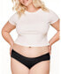 Фото #2 товара Cindy Women's Plus-Size Cheeky Period-Proof Panty