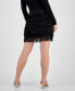 Фото #2 товара Women's Yuzi Fringe Mini Skirt