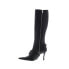 Фото #5 товара Diesel D-Venus WB Y03039-P1993-T8013 Womens Black Leather Knee High Boots 7