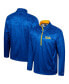 Фото #1 товара Men's Blue UCLA Bruins The Machine Half-Zip Jacket