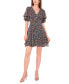 Фото #3 товара Мини-платье с цветочным рисунком и вырезом на спине 1.State