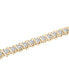 ფოტო #3 პროდუქტის Diamond Tennis Bracelet (3 ct. t.w.) in 10k Gold, Created for Macy's