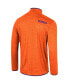 Men's Orange Clemson Tigers Wright Quarter-Zip Windshirt
