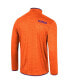 Фото #3 товара Men's Orange Clemson Tigers Wright Quarter-Zip Windshirt