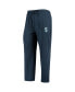 ფოტო #5 პროდუქტის Men's Gray, Deep Sea Blue Seattle Kraken Meter Long Sleeve T-shirt and Pants Set