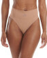 Фото #1 товара Women's Active Seamless Micro Stretch High Waist Thong Underwear 4A1H01