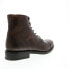 Фото #8 товара Wolverine BLVD Cap-Toe W990091 Mens Brown Leather Casual Dress Boots 7