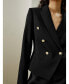 Women's Tailored Double-Breasted Blazer for Women