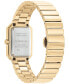 ფოტო #3 პროდუქტის Salvatore Women's Swiss Gold Ion Plated Stainless Steel Bracelet Watch 27x34mm