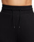 Фото #6 товара Брюки спортивные Nike женские Dri-FIT One French Terry High-Waisted 7/8 – черно-синие