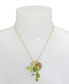 Faux Stone Margarita Charm Necklace