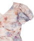 Фото #6 товара Big Girls Floral Organza Social Dress, Created for Macy's