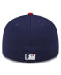 ფოტო #2 პროდუქტის Men's Navy Chicago White Sox 2024 Batting Practice Low Profile 59FIFTY Fitted Hat