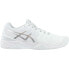 Фото #1 товара ASICS GelResolution 7 Clay Court Tennis Womens White Sneakers Athletic Shoes E7