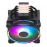 Cooler Master Hyper 212 Halo Black - Air cooler - 650 RPM - 2050 RPM - 27 dB - 51.88 cfm - Black