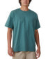 Фото #1 товара Men's Box Fit Plain T-Shirt