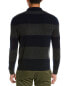 Autumn Cashmere Striped Wool & Cashmere-Blend Polo Sweater Men's