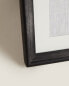 Grey wooden photo frame