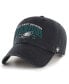 Фото #3 товара Men's Black Philadelphia Eagles 2022 NFC East Division Champions Clean Up Adjustable Hat