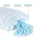 Heat and Moisture Reducing Ice Silk and Gel Infused Memory Foam Body Pillow