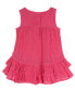 ფოტო #2 პროდუქტის Baby Girl Crochet and Gauze Dress