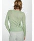 Фото #6 товара Women's Fine Ribbed-Knit Sweater