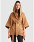 ფოტო #2 პროდუქტის Women's Women Jackson Landing Wool Blend Cape Coat