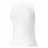 Women's Sleeveless T-shirt Puma Ess+ Love Is Love Sl White