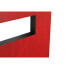 Изголовье кровати DKD Home Decor Чёрный Красный Деревянный Ель Деревянный MDF 160 x 4 x 120 cm