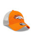 Фото #4 товара Men's Orange, Natural Denver Broncos Loyal 9TWENTY Trucker Snapback Hat