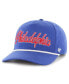 ფოტო #3 პროდუქტის Men's Royal Philadelphia 76ers Overhand Logo Hitch Adjustable Hat