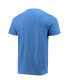 Фото #2 товара Men's Luka Doncic Blue Dallas Mavericks Slovenian Tri-Blend T-shirt