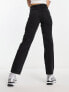 Фото #3 товара COLLUSION x005 mid rise straight leg jean in black