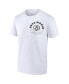 Фото #3 товара Men's White Brooklyn Nets Street Collective T-shirt